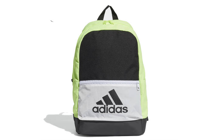 Adidas Adidas Polyester Backpack Regular Unisex Black Green