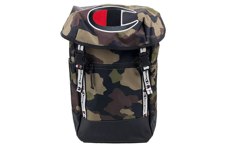 Champion Champion Canvas Backpack Men's Green Camouflage