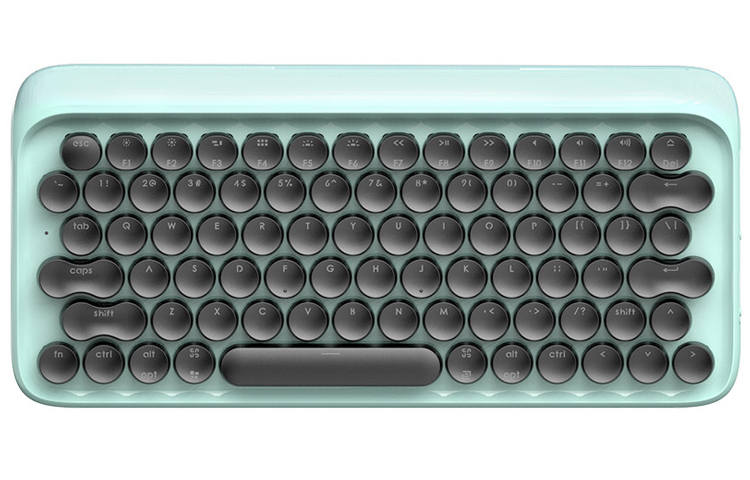 LOFREE LOFREE Blue Switch 78 Keys Dot Bluetooth Mac Office Notebook, Wireless Phone IPad All, Blue Mechanical Keyboard