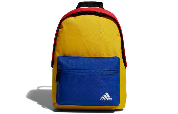 Adidas Adidas Polyester Sports Backpack Regular Men's Yellow/Red/Blue