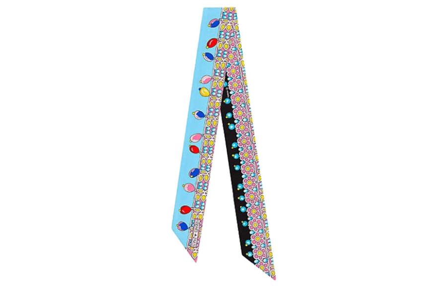 HERMES HERMES Scarves Women's Blue