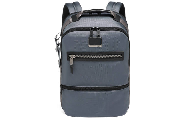 TUMI TUMI Alpha Bravo Baller Nylon Backpack Unisex Bright Gray