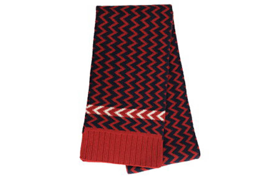 GUCCI GUCCI Knit Scarves Unisex Red