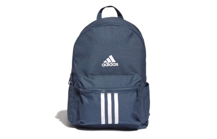 Adidas Adidas Polyester Backpack Regular Unisex Navy Blue With White