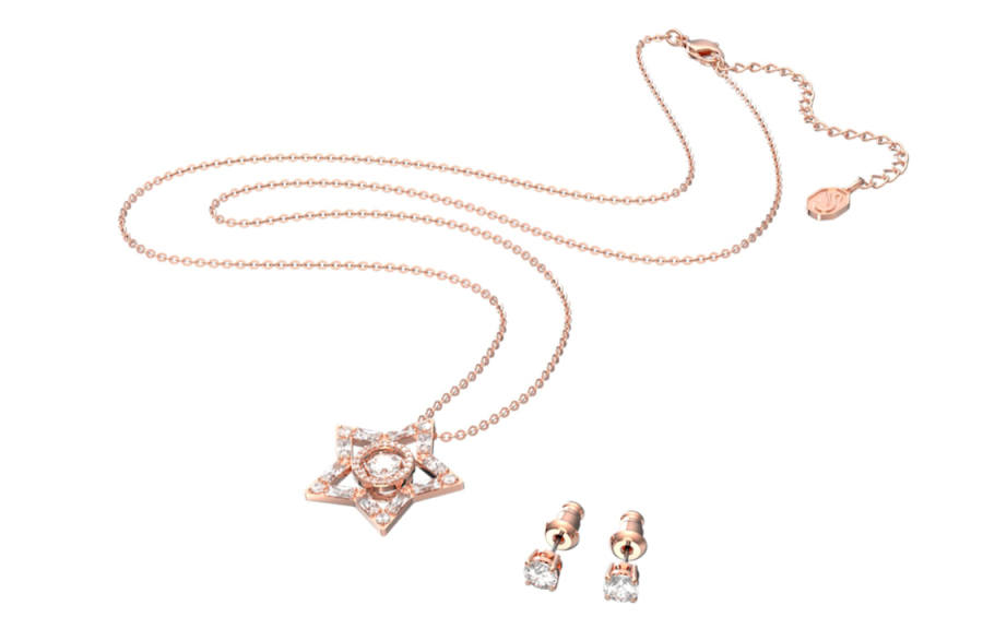 Swarovski Stella Gold-plated Pendant Necklace