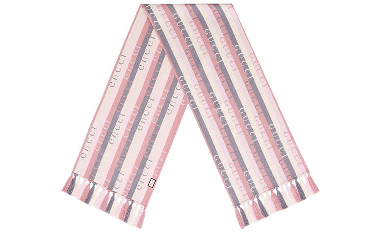 GUCCI Wool Knit Scarves Women's