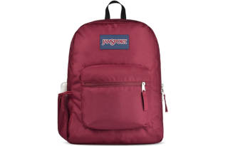 JanSport Polyester Backpack Regular Unisex Dark Burgundy
