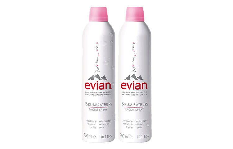 Evian Mineral Water Hydrating Sprays Cleaning Soothing Tightening Repairing