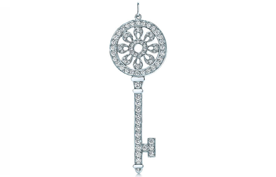 TIFFANY & CO. Keys Charms & Pendants Women's White Gold