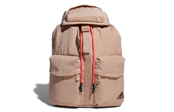 Adidas Adidas Nylon Fabric Backpack Regular Unisex Pearl Powder