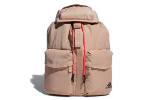 Adidas Nylon Fabric Backpack Regular Unisex Pearl Powder