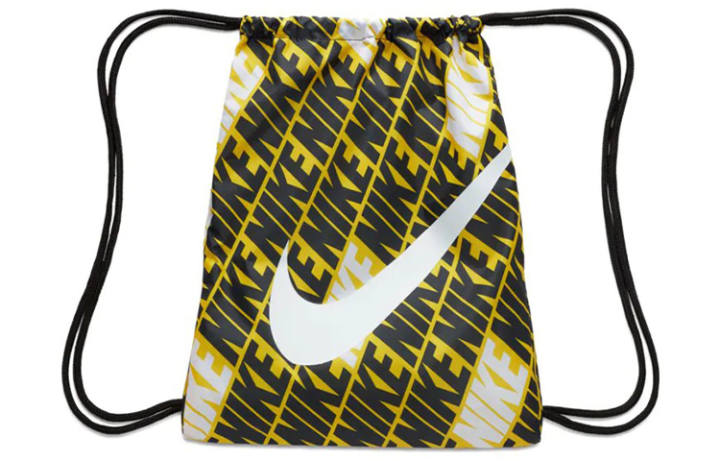 Nike Nike Drawstring Closure Polyester Backpack Regular Unisex Yellow