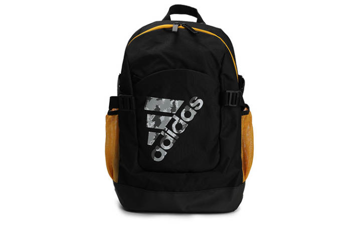 Adidas Adidas Polyester Backpack Regular Men's Black Multicolor