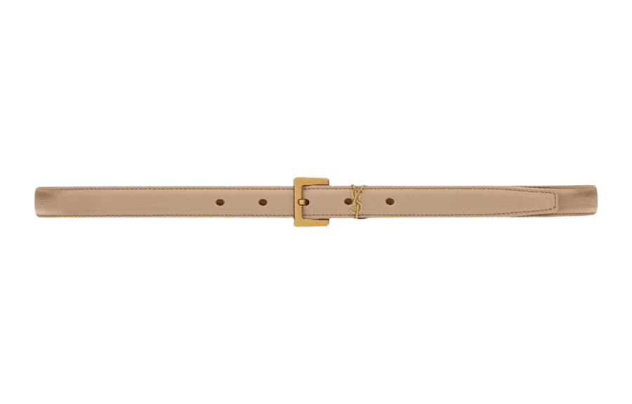 SAINT LAURENT SAINT LAURENT Monogram Narrow Belt