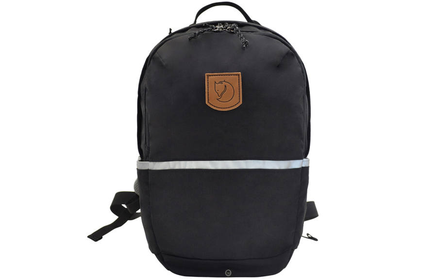 Fjallraven 15L Backpack Outdoor Bag Polyester Black Unisex