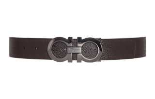 Ferragamo Reversible And Adjustable Gancini Belt