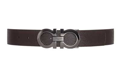 Ferragamo Reversible And Adjustable Gancini Belt