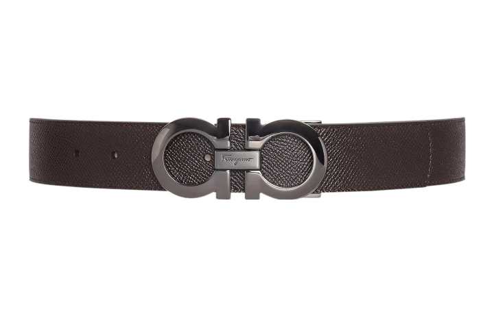 Ferragamo Ferragamo Reversible And Adjustable Gancini Belt