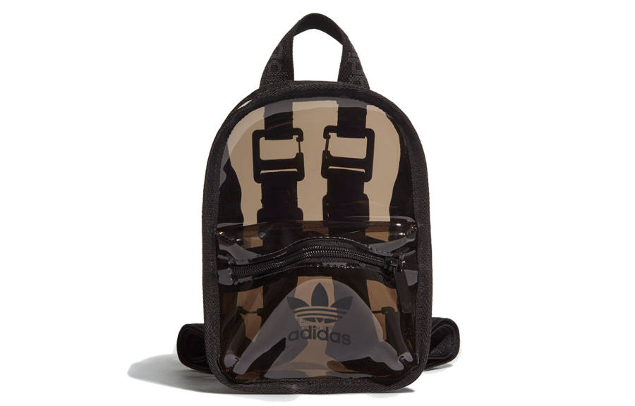 Adidas Originals Polyurethane Backpack Unisex Tea Brown/Black