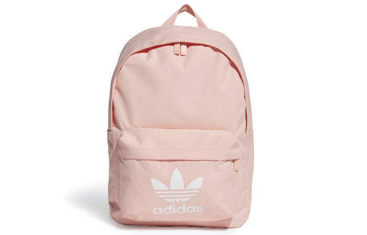 Adidas Originals Trefoil Polyester Backpack Regular Unisex Cream Pink