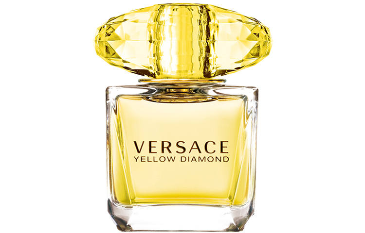 VERSACE Diamond Phantom Gold Rhinestone Women's Perfume Potpourri Scent Eau De Toilette Freesia Touch Me Not
