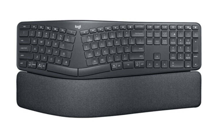 Logitech Logitech ERGO K860 Wireless 108 Keys Bluetooth, Multi Device Ergonomics Design Keyboards