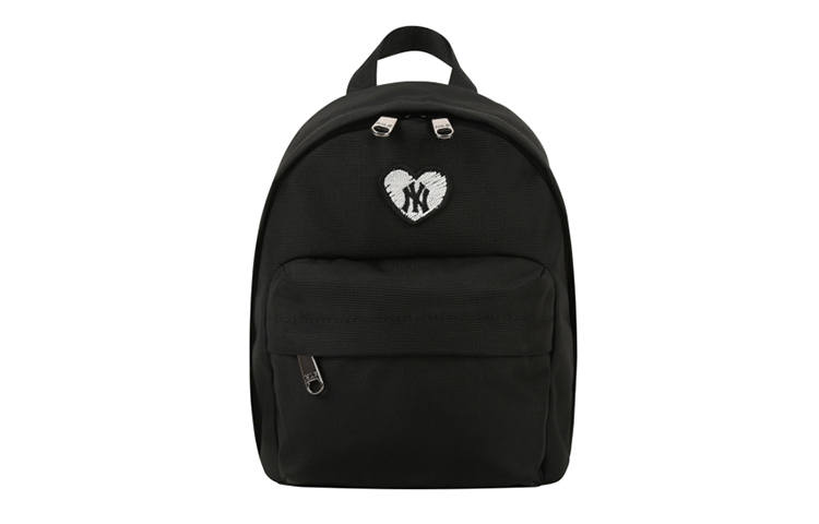 MLB Athleisure Polyamide Heart Crossbody Bag Backpack Mini Unisex Black