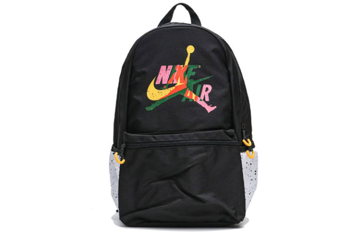 Jordan Jordan Polyester Basketball Bag Backpack Large Unisex Black White