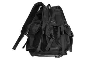 VAOPER Nylon Fabric Backpack Men's Black