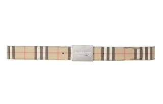 Burberry 【Previous Season】reversible Vintage Check print belt