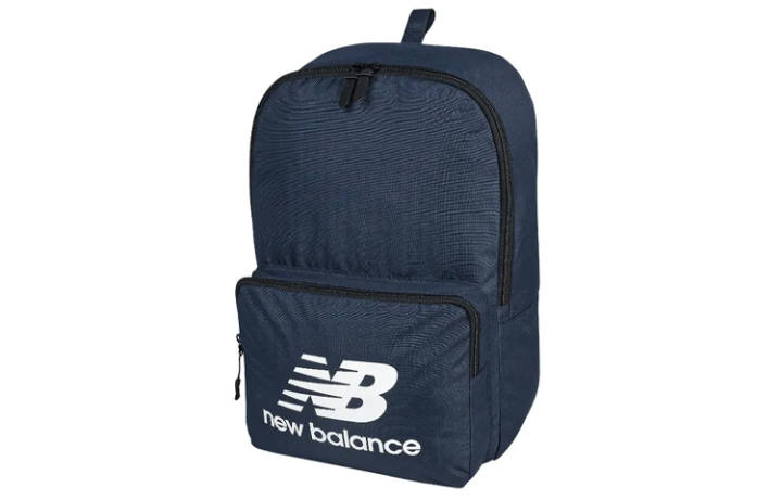 New Balance New Balance Zip Closure Polyester Backpack Regular Unisex Marine Blue