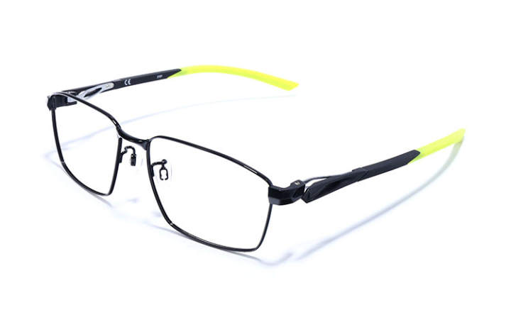 Nike Nike Titanium Alloy Square Eyeglass Frames Unisex