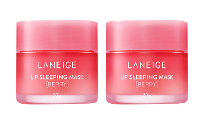 LANEIGE LANZHI Nighttime Hydrating Repairing Lip Masks & Lip Balms Soothing Wrinkle Reducing Moisturizing Exfoliating 20g/20g*2