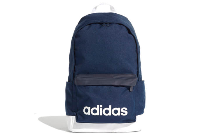 Adidas Adidas Polyester Plain Weave Fabric Backpack Extra Large Unisex Navy