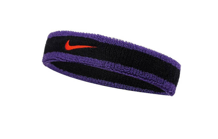 Nike Nike Sweatbands Elastic 18*4.5*1.5cm Black Purple Polyamide, Polyester Unisex