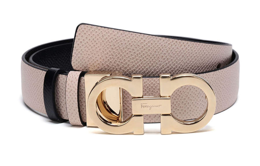 Ferragamo 【New Season】Gancini-buckle reversible belt