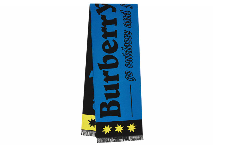 Burberry Burberry Logo Jacquard Scarf