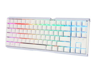 CHERRY MX3.0S TKL Wired Connection White RGB Lighting Effect, Gaming Keyboard Mechanical Keyboard