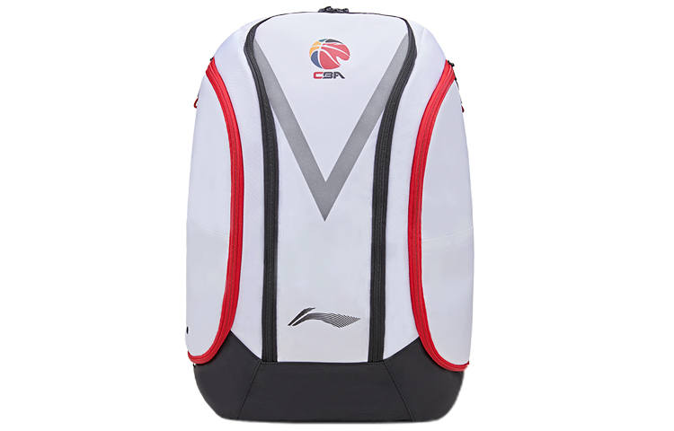 Li-Ning Li Ning Fabric Basketball Bag Backpack Regular Unisex White