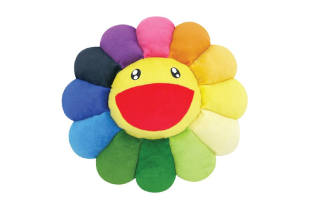 Takashi Murakami Murakami Takashi Flower Sunflower Throw Pillows