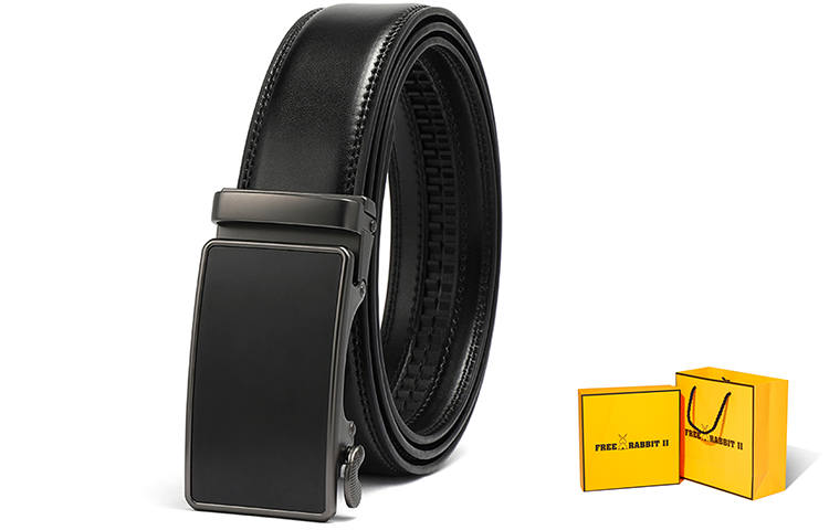 FREE RABBITⅡ FREE RABBITⅡ Cow Leather Belts Men's 3.5cm