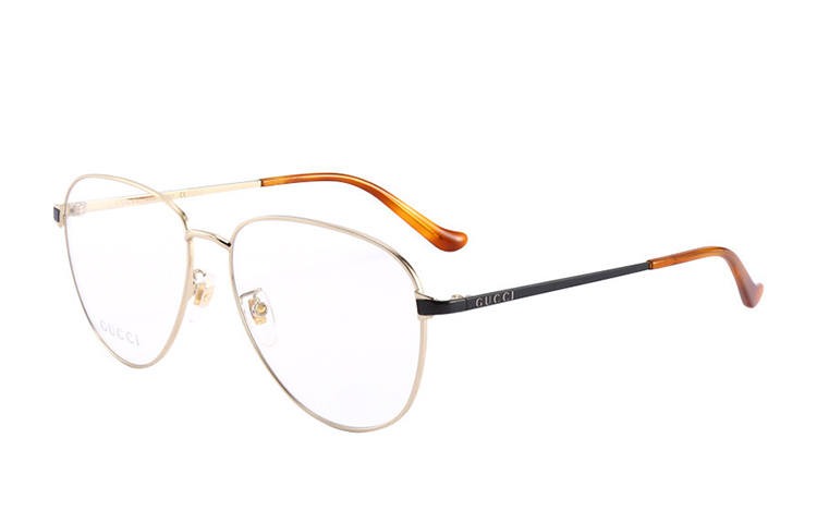 GUCCI GUCCI Aviator Eyeglass Frames Women's