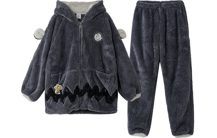 YSO YSO x SNOOPY Pajama Set Men's Dark Gray