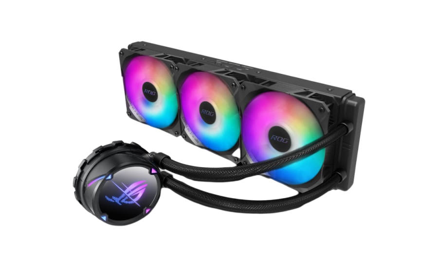 ASUS ASUS Integrated Design CPU Liquid Cooling Divine Light Synchronization ASETEK 7 Cooler Dragon Radiators