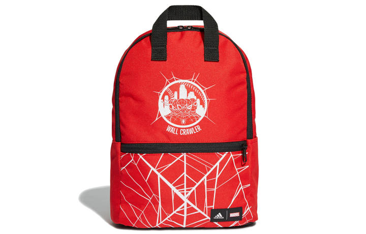 Adidas Adidas Polyester Backpack Regular Men's Red