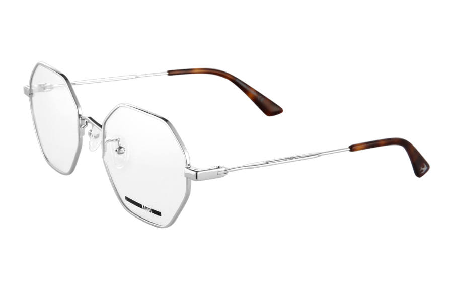 McQ Alexander McQueen Prescription Glasses Women's Silver