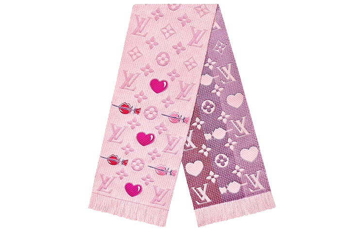 LOUIS VUITTON LOUIS VUITTON Scarves Unisex Pink