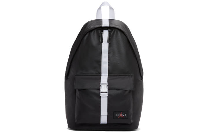 Jordan Jordan Polyester Basketball Bag Backpack Regular Unisex Black/White