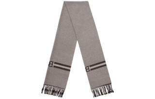 BALLY Knit Scarves Men's Gray