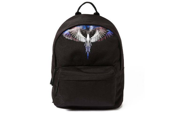 Marcelo Burlon Nylon Backpack Regular Unisex Black